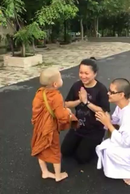 น้องกร วัดป่ามณีกาญจน์