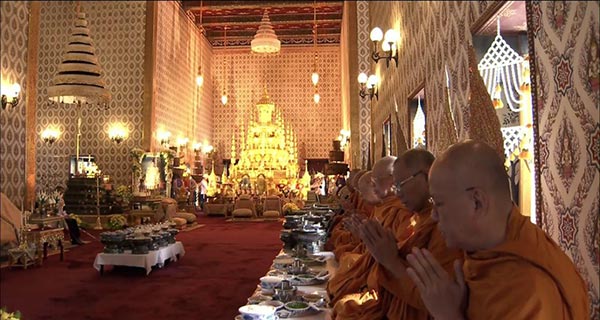 พิธีสวดพระอภิธรรมพระบรมศพ