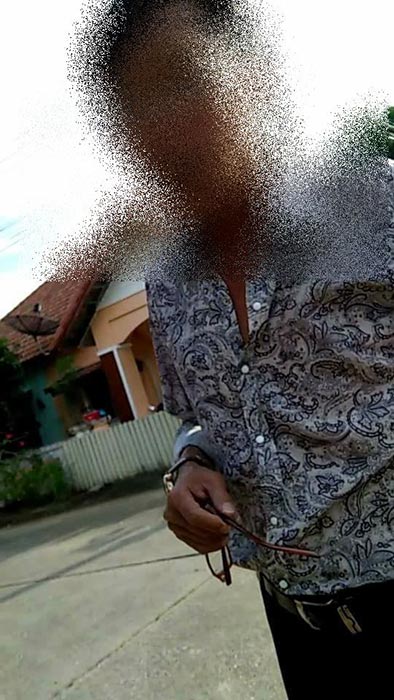 คลิปสั่งทอมไหว้