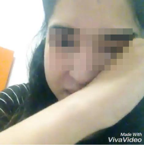 แก้ผ้าเต้นลงเฟซบุ๊ก