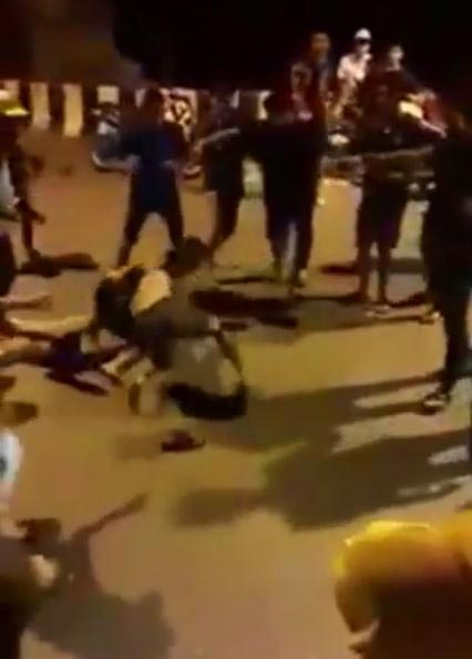 คลิปคนต่อยกัน