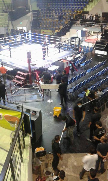 ไฟไหม้สนามมวยลุมพินี