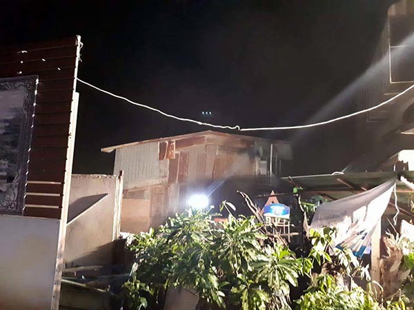 ร้านอาหารถล่ม