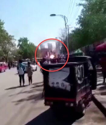 ระเบิดหน้าโรงเรียนอนุบาลจีน