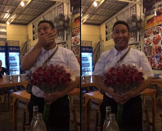 ขายดอกไม้