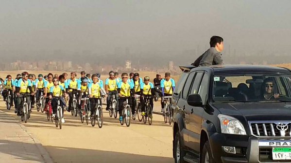 นักศึกษาไทยมุสลิมซ้อม Bike For Dad