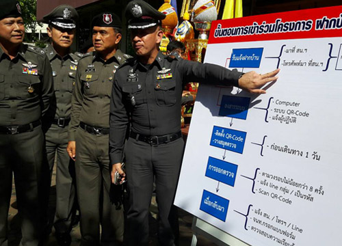 ฝากบ้านกับตำรวจ