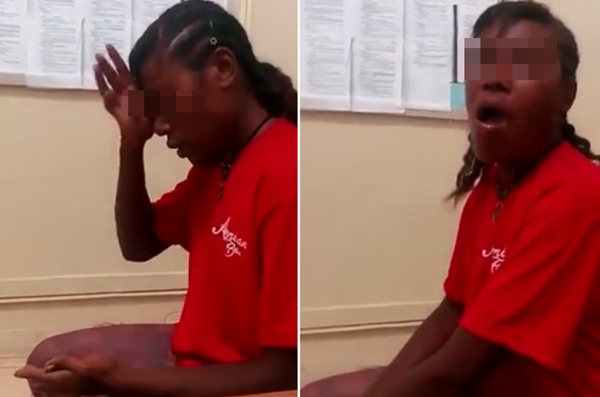 ตำรวจบังคับกินถุงยาง