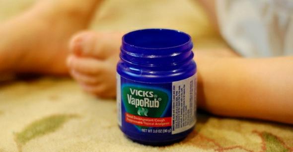 วิคส์ทาเท้าบรรเทาหวัด