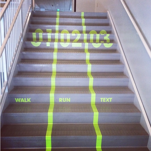 บันไดในมหาลัยสหรัฐ