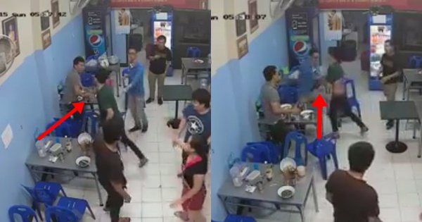 คลิปลูกค้าต่อยกัน