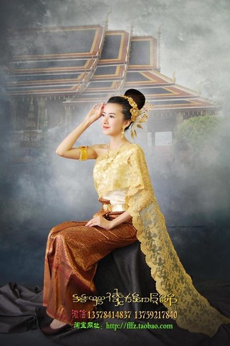 ชุดไทยสไตล์จีน