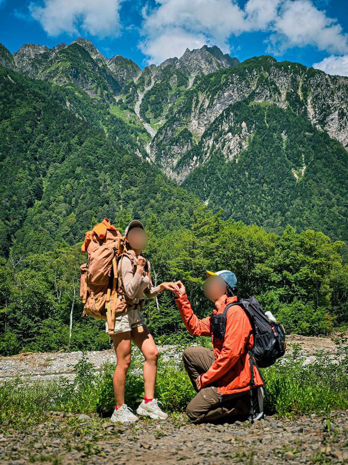 ติดสติ๊กเกอร์บนเสา ภูเขาไฟฟูจิ