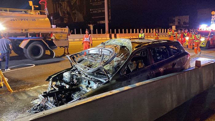 ไฟไหม้รถยนต์