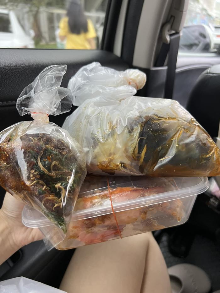 กับข้าว 3 อย่าง 820 บาท 