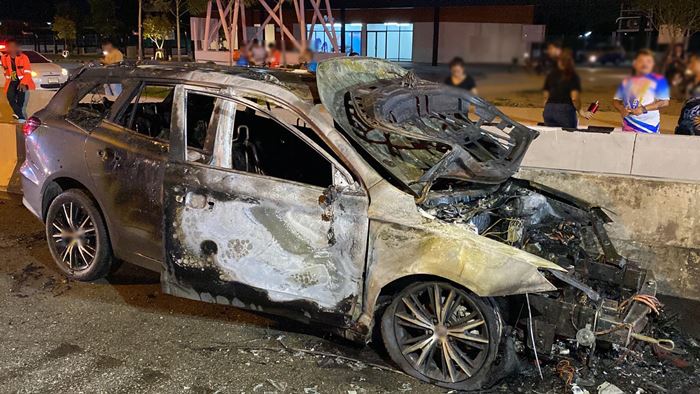 ไฟไหม้รถยนต์