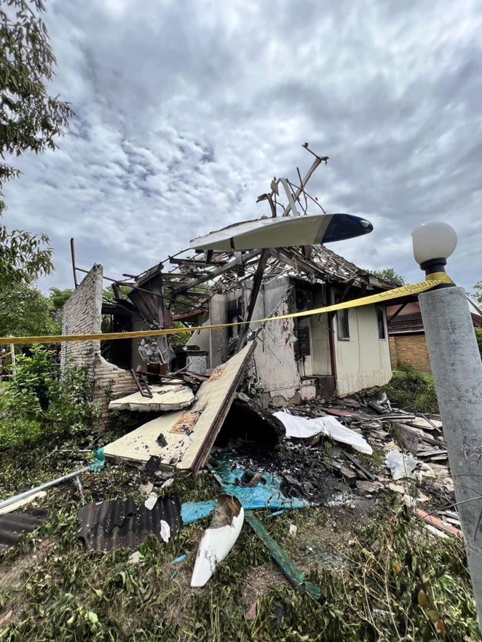 เครื่องบินเล็กตก