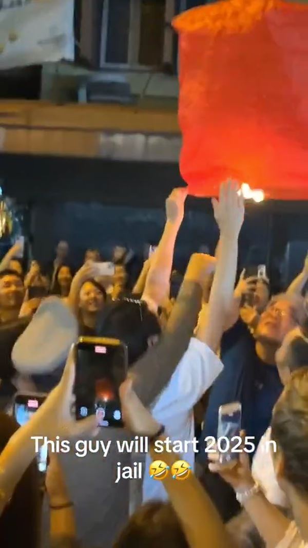 ส่องเมนต์หนุ่มกร่างใส่ ตร. เบรกจุดโคมลอย เกือบไม่เชื่อว่าเป็นคนญี่ปุ่น