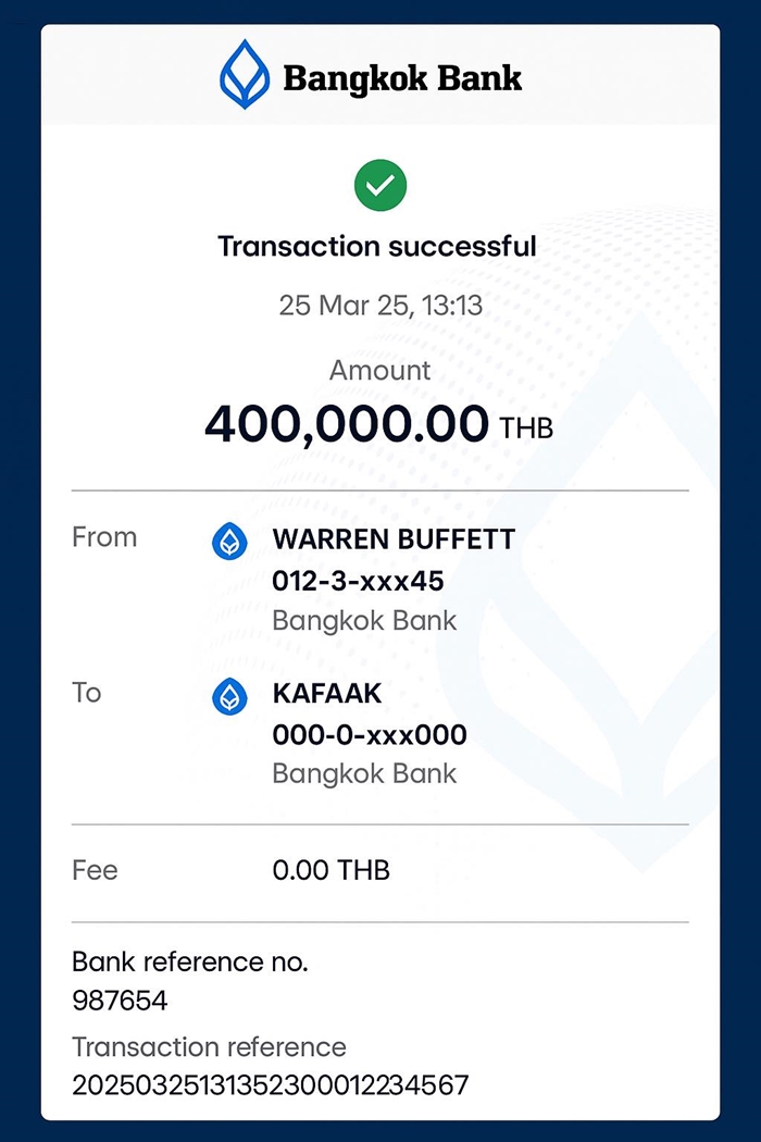 สลิปปลอมทำด้วย AI เนียนกริบยันลายน้ำ เผยเทคนิคสุดท้าย เช็กยังไงว่าปลอม