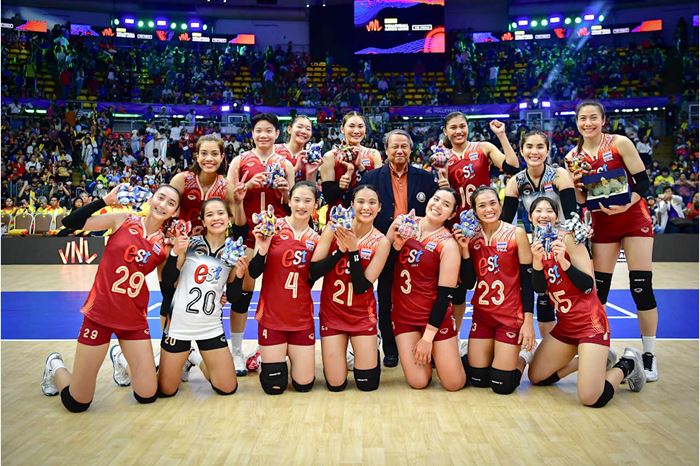 วอลเลย์บอลเนชั่นส์ ลีก 2025 เริ่มแล้ว กฎใหม่เดือดร้อนกันหมด วอลเลย์บอลเนชั่นส์ ลีก 2025 เริ่มแล้ว กฎใหม่เดือดร้อนกันหมด