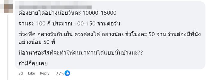 ร้านดังย่านบรรทัดทองประกาศเซ้งร้าน เปิดราคา 1.8 ล้าน