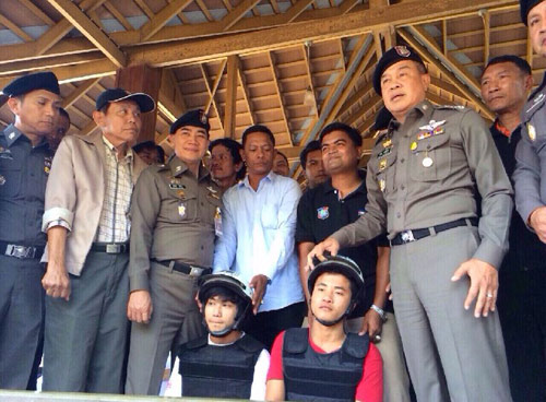 คดีเกาะเต่า ชัดแล้ว ! นำตัว 2 พม่าทำแผนประกอบคำรับสารภาพ