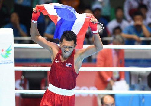 วุฒิชัย มาสุข ชกชนะเกาหลีใต้ คว้าเหรียญทอง มวยเอเชียนเกมส์ 2014