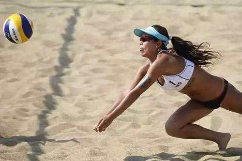 วอลเลย์บอลชายหาดหญิงไทยเข้ารอบรอง เจอกันเอง 