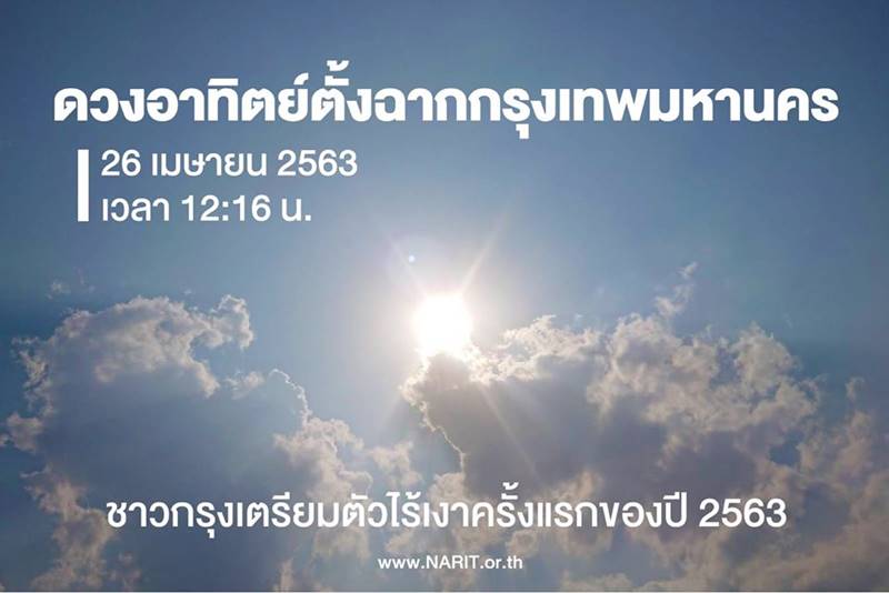 ดวงอาทิตย์ตั้งฉาก