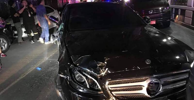 สาวเบนซ์เมาแล้วขับ