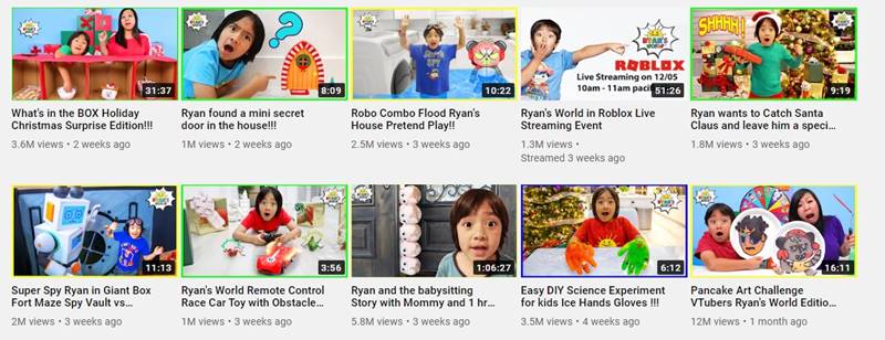 ยูทูบเบอร์เด็ก