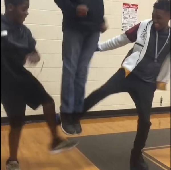 Tripping jump challenge