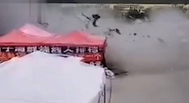 แก๊สระเบิดร้านอาหาร