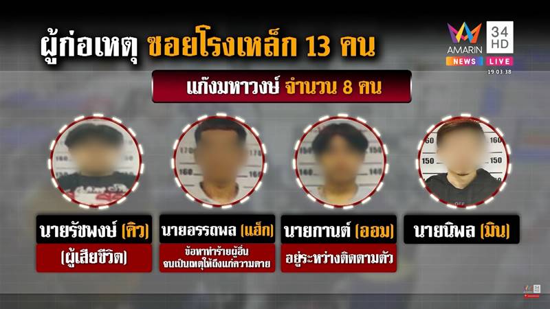 ยกพวกตีกันโรงพยาบาล