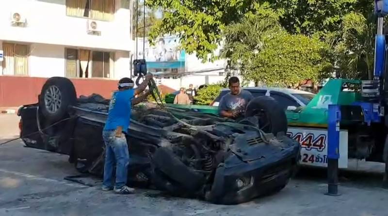 รถคว่ำดอยอินทนนท์