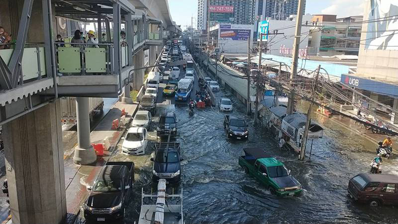 น้ำท่วมชลบุรี