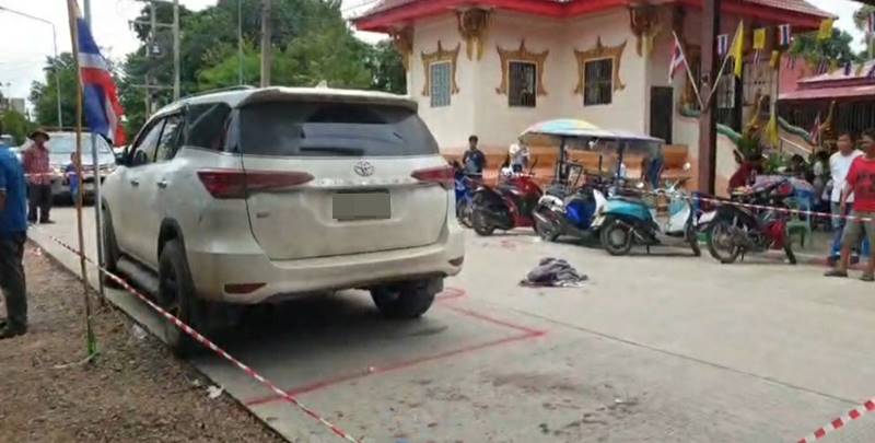 ยิงคนในวัด