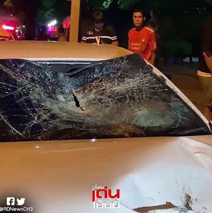 BMW ชนแล้วหนี