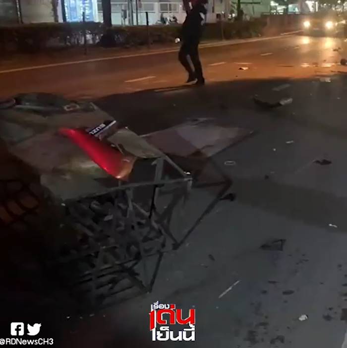 BMW ชนแล้วหนี