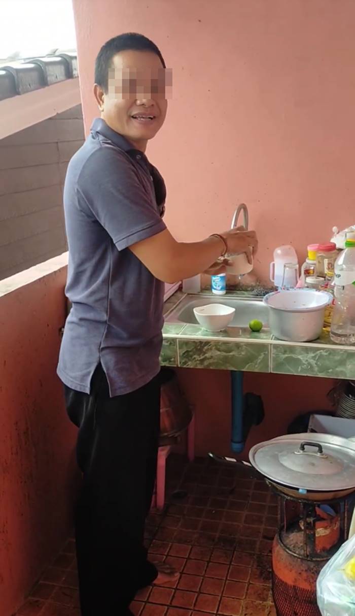 คลิปลุงข้างบ้าน ขโมยน้ำตาล