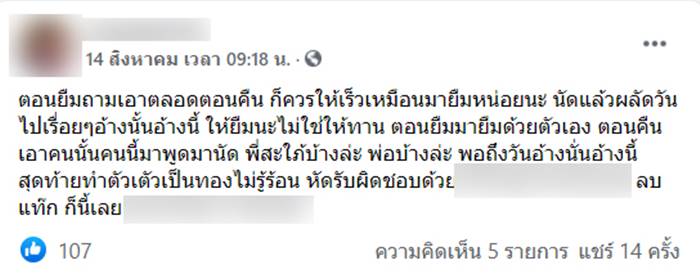 มาดามแมว, ติดหนี้