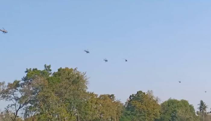 เฮลิคอปเตอร์ตก