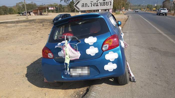 ผ้าอนามัยติดรถ