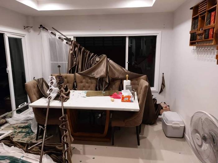 โรงงานกิ่งแก้วไฟไหม้