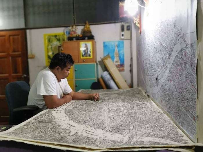 แผนที่กรุงเทพ