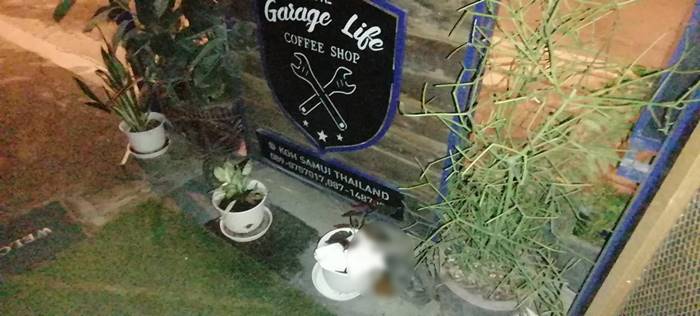 คนขี้หน้าร้านกาแฟ