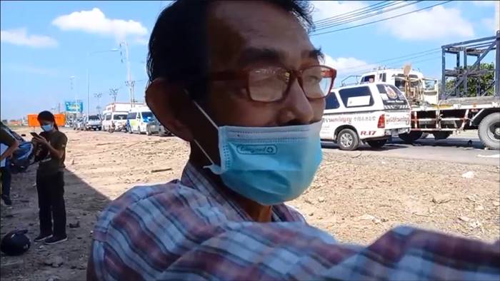 รถเหยียบคน