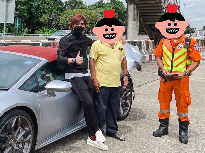 กระบะชนแลมโบกินี่