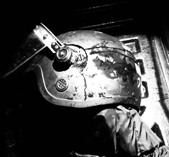 ยิงตำรวจ คฝ.