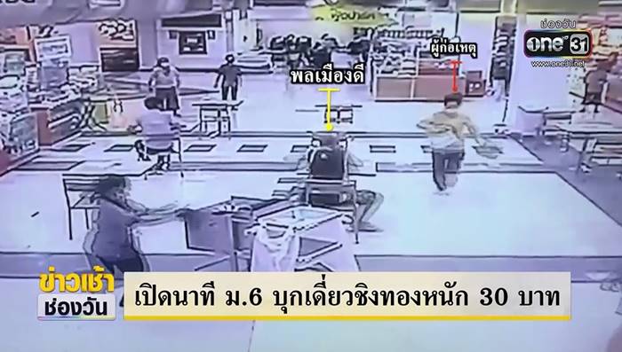 ม.6 ปล้นทอง